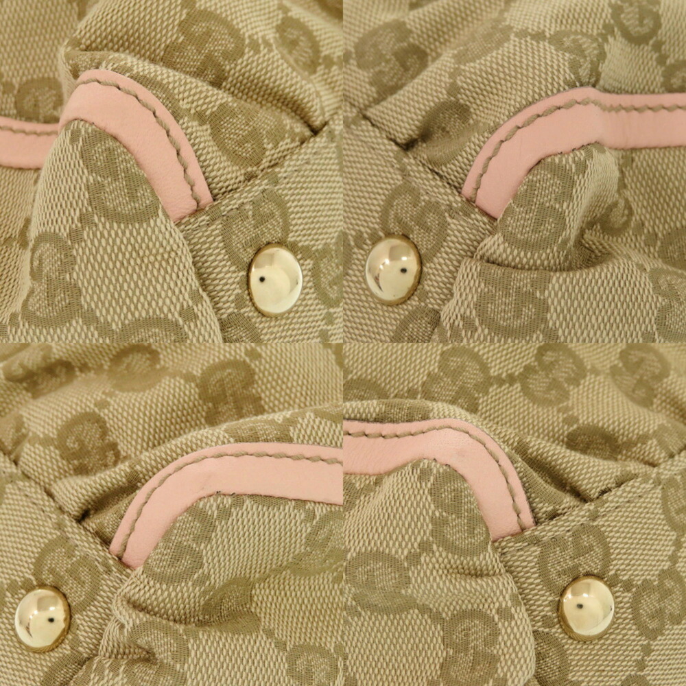 GUCCI Authentic Cream Leather Tote Bag - Picture 5 of 11